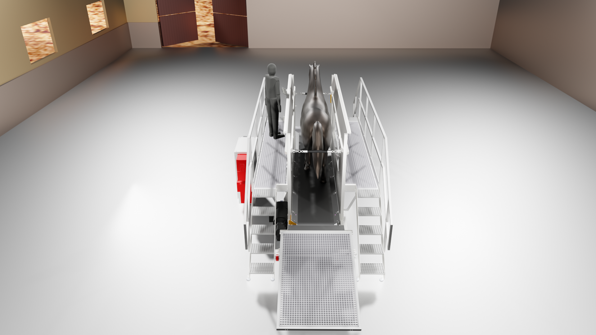 Equine Dry Treadmill