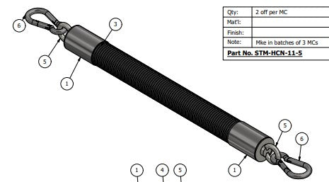 Flexible Rope Breast Bar